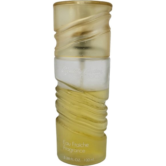 Eau Fraiche Fragrance Elizabeth Arden Body Basics Detailed Bottle Yellow 3.38 oz
